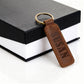 Susan - Engraved Leather Keychain