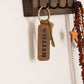 William - Engraved Leather Keychain