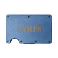 James - Engraved Metal Wallet