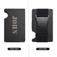 John - Engraved Metal Wallet