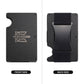 Stylized Tryzub - Engraved Metal Wallet