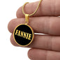 Fannie v02 - 18k Gold Finished Luxury Necklace