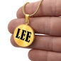 Lee v01 - 18k Gold Finished Luxury Necklace