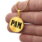 Pam v01 - 18k Gold Finished Luxury Necklace