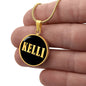 Kelli v02 - 18k Gold Finished Luxury Necklace