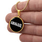 Abigail v03 - 18k Gold Finished Luxury Necklace