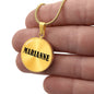 Marianne v01 - 18k Gold Finished Luxury Necklace