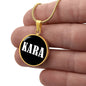 Kara v03 - 18k Gold Finished Luxury Necklace