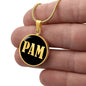 Pam v02 - 18k Gold Finished Luxury Necklace
