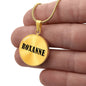 Roxanne v01 - 18k Gold Finished Luxury Necklace