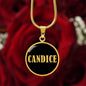 Candice v02 - 18k Gold Finished Luxury Necklace