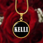Kelli v03 - 18k Gold Finished Luxury Necklace