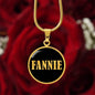 Fannie v02 - 18k Gold Finished Luxury Necklace