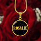 Rosalie v02 - 18k Gold Finished Luxury Necklace