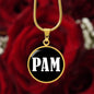 Pam v03 - 18k Gold Finished Luxury Necklace