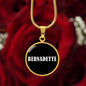Bernadette v03 - 18k Gold Finished Luxury Necklace