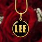 Lee v02 - 18k Gold Finished Luxury Necklace