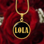 Lola v02 - 18k Gold Finished Luxury Necklace