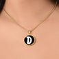 Initial D v3b - 18k Gold Finished Luxury Necklace