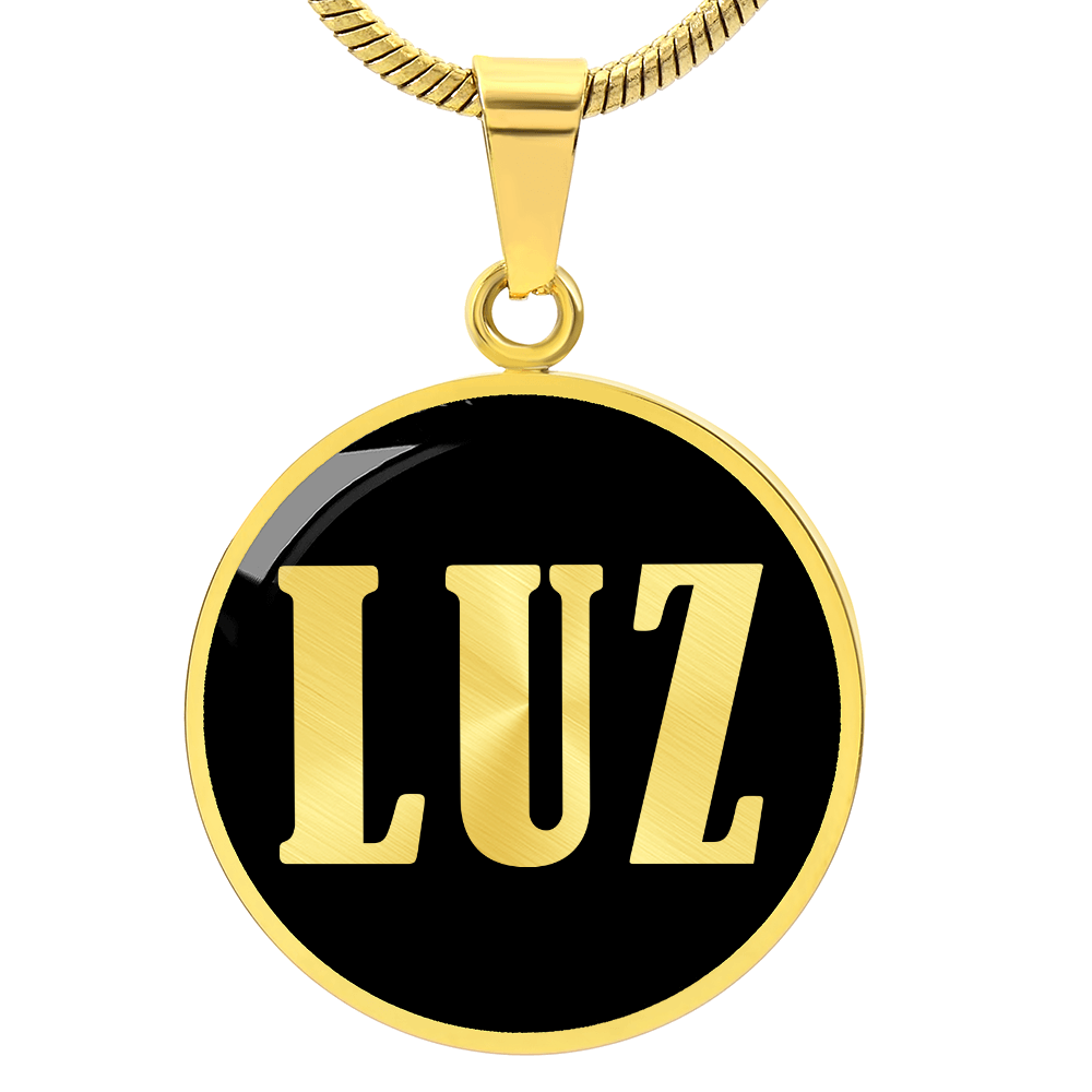Luz v02 - 18k Gold Finished Luxury Necklace