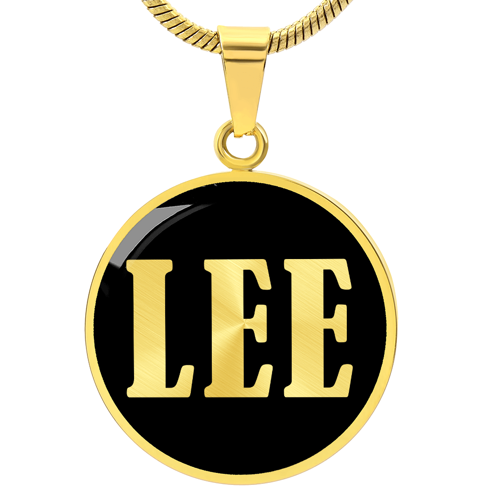Lee v02 - 18k Gold Finished Luxury Necklace