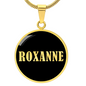 Roxanne v02 - 18k Gold Finished Luxury Necklace