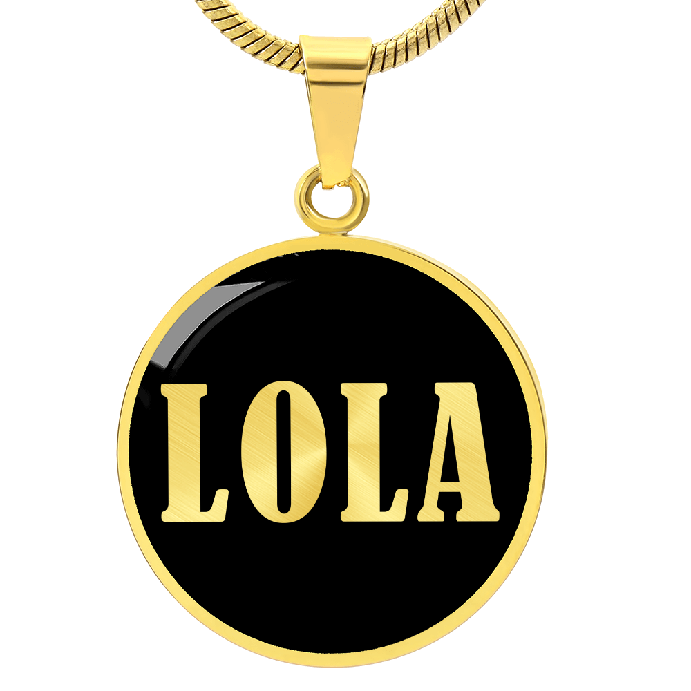 Lola v02 - 18k Gold Finished Luxury Necklace