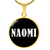 Naomi v01w - 18k Gold Finished Luxury Necklace