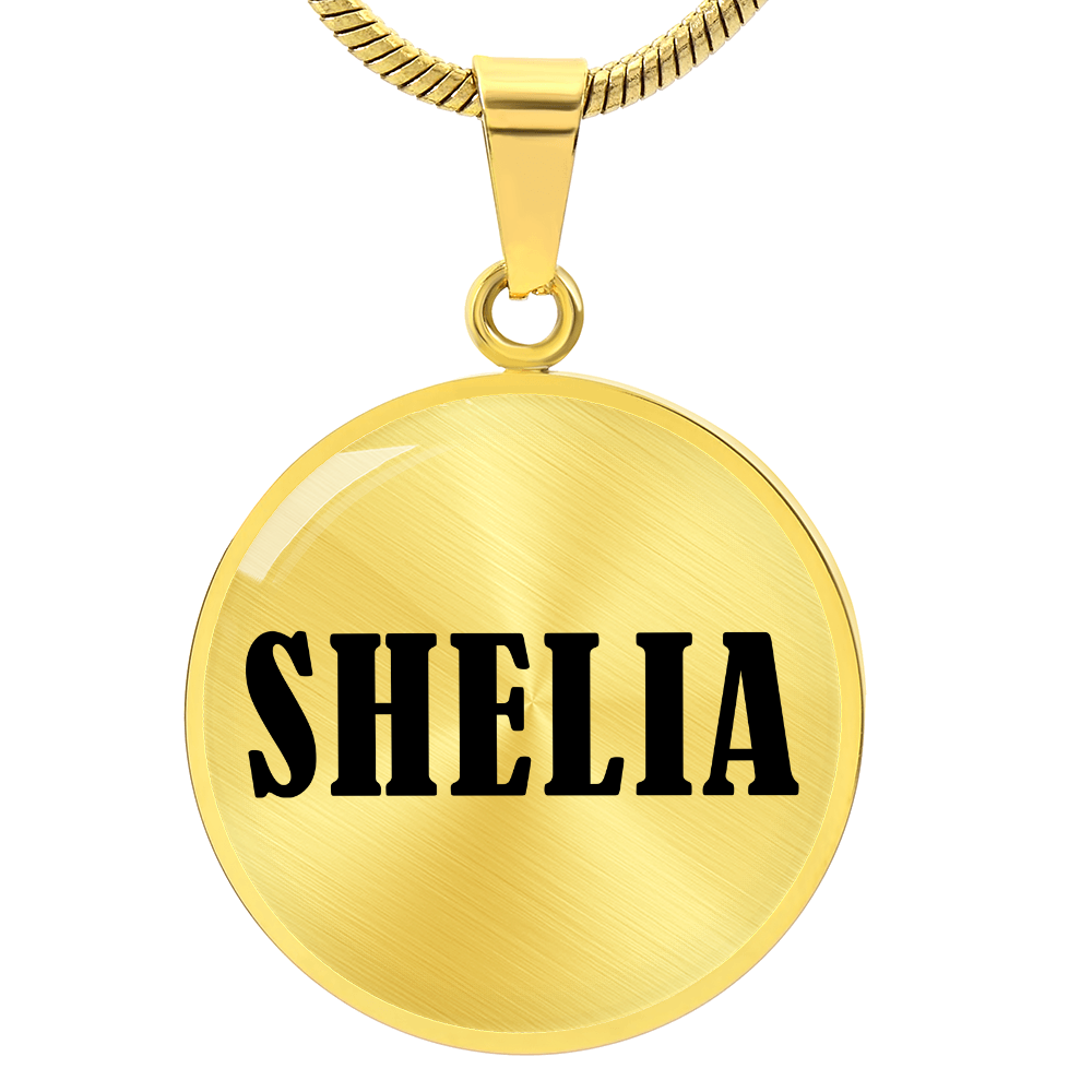 Shelia v01 - 18k Gold Finished Luxury Necklace