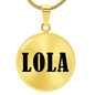 Lola v01 - 18k Gold Finished Luxury Necklace