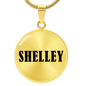 Shelley v01 - 18k Gold Finished Luxury Necklace