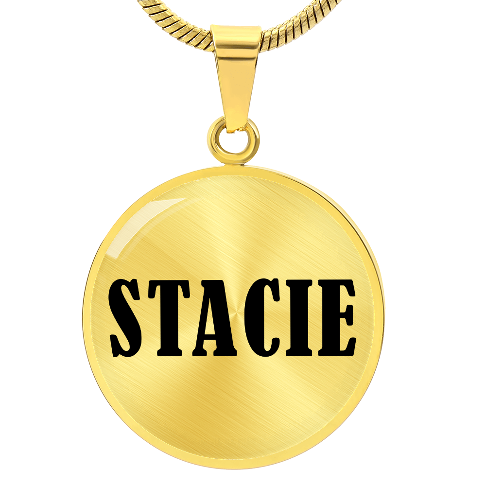 Stacie v01 - 18k Gold Finished Luxury Necklace