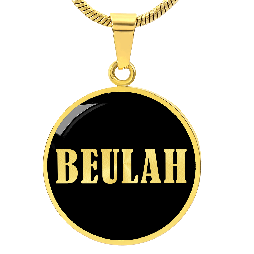 Beulah v02 - 18k Gold Finished Luxury Necklace
