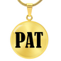 Pat v01 - 18k Gold Finished Luxury Necklace