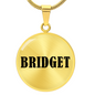 Bridget v01 - 18k Gold Finished Luxury Necklace