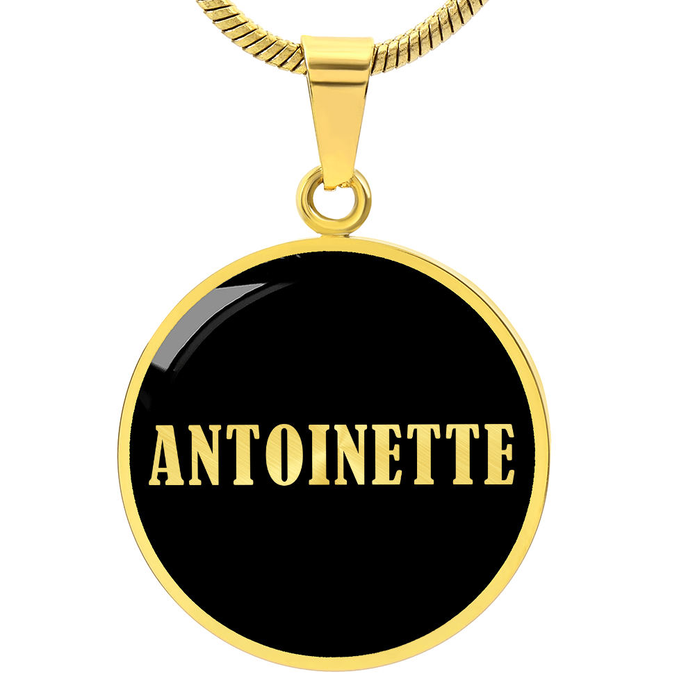 Antoinette v02 - 18k Gold Finished Luxury Necklace