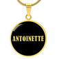Antoinette v02 - 18k Gold Finished Luxury Necklace