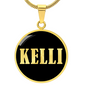 Kelli v02 - 18k Gold Finished Luxury Necklace