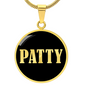 Patty v02 - 18k Gold Finished Luxury Necklace