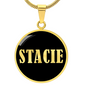 Stacie v02 - 18k Gold Finished Luxury Necklace