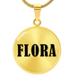 Flora v01 - 18k Gold Finished Luxury Necklace