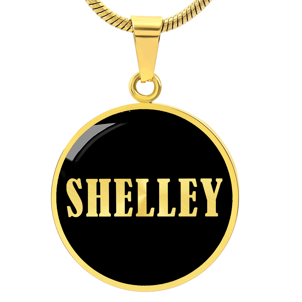 Shelley v02 - 18k Gold Finished Luxury Necklace