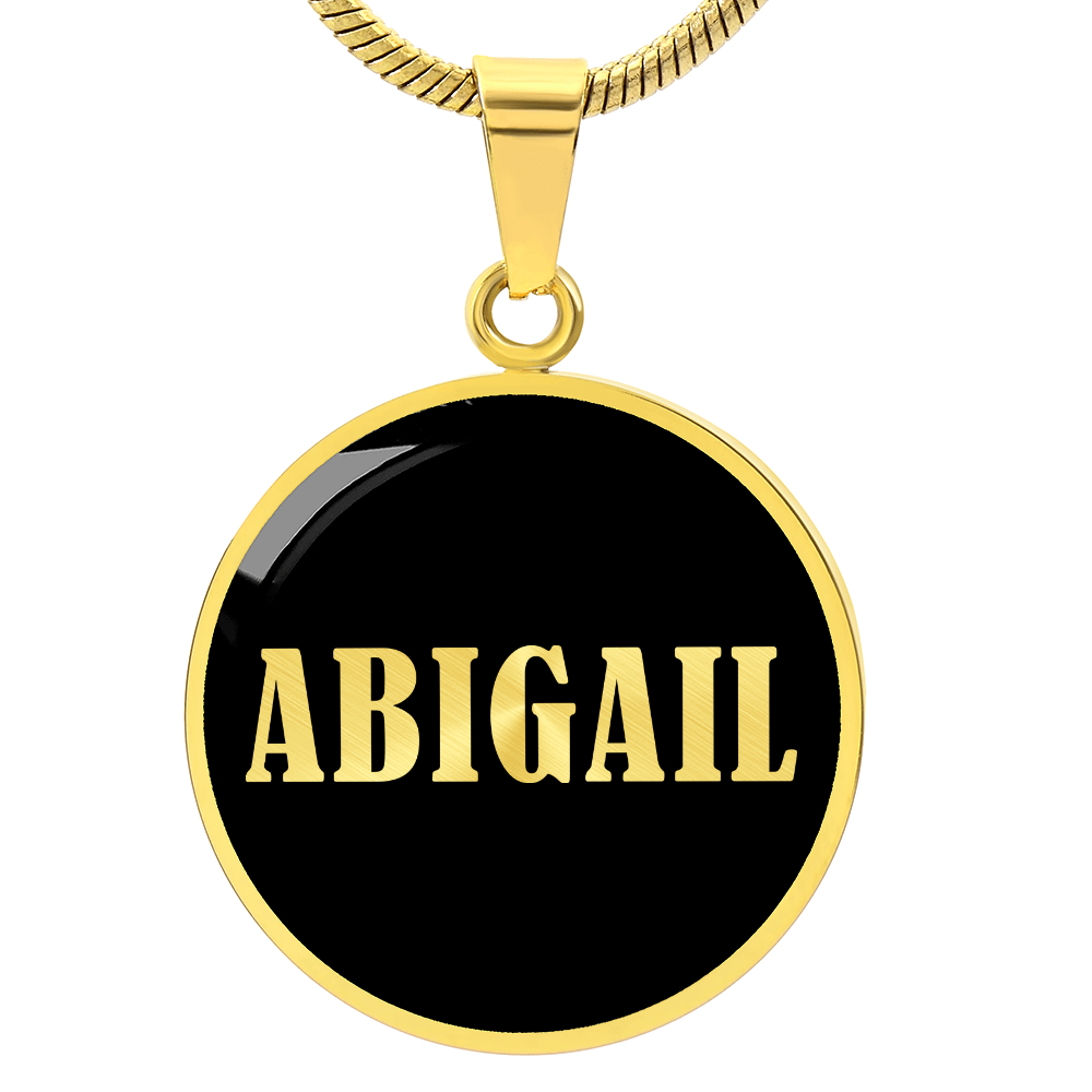 Abigail v02 - 18k Gold Finished Luxury Necklace