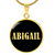 Abigail v02 - 18k Gold Finished Luxury Necklace