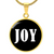 Joy v01w - 18k Gold Finished Luxury Necklace