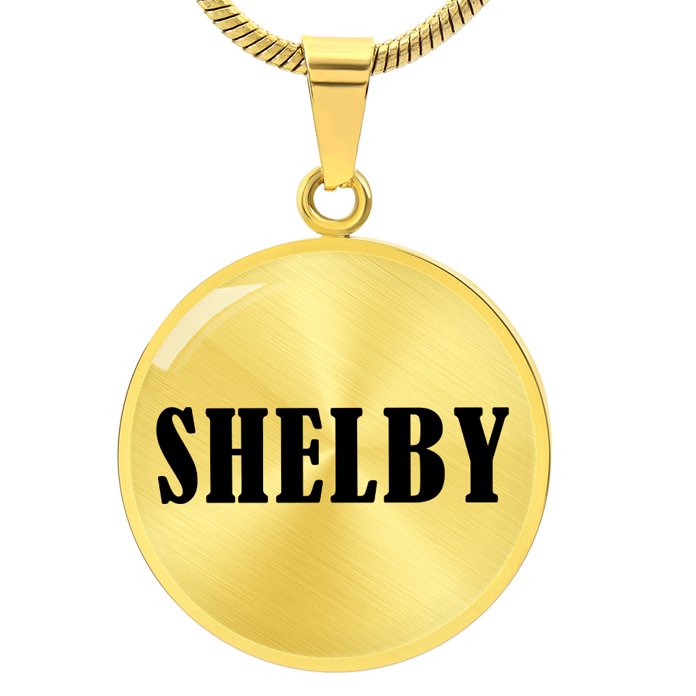 Shelby v01 - 18k Gold Finished Luxury Necklace