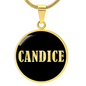 Candice v02 - 18k Gold Finished Luxury Necklace