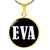 Eva v01w - 18k Gold Finished Luxury Necklace