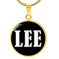 Lee v03 - 18k Gold Finished Luxury Necklace