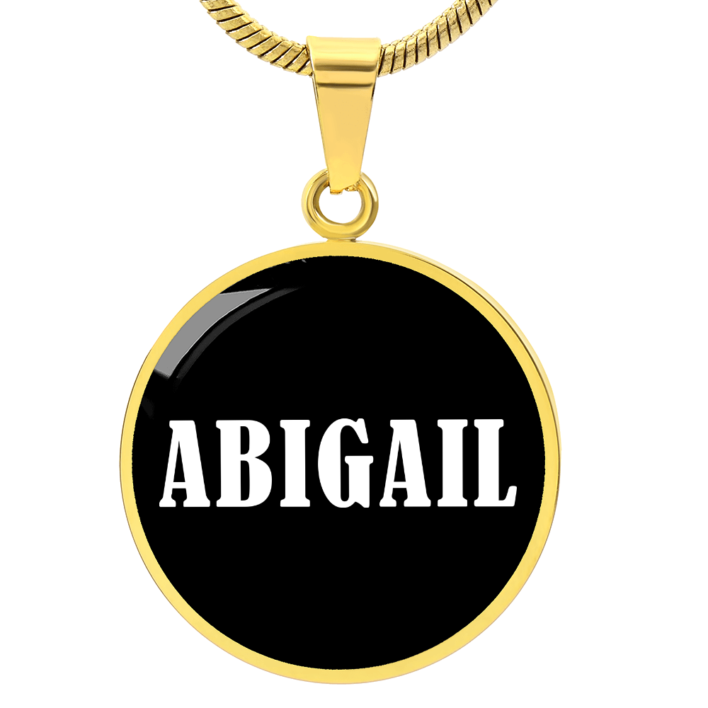 Abigail v03 - 18k Gold Finished Luxury Necklace